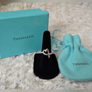 Tiffany & Co. Paloma‎ Picasso Sterling Silver 925 Heart Ring Size 5 EUC